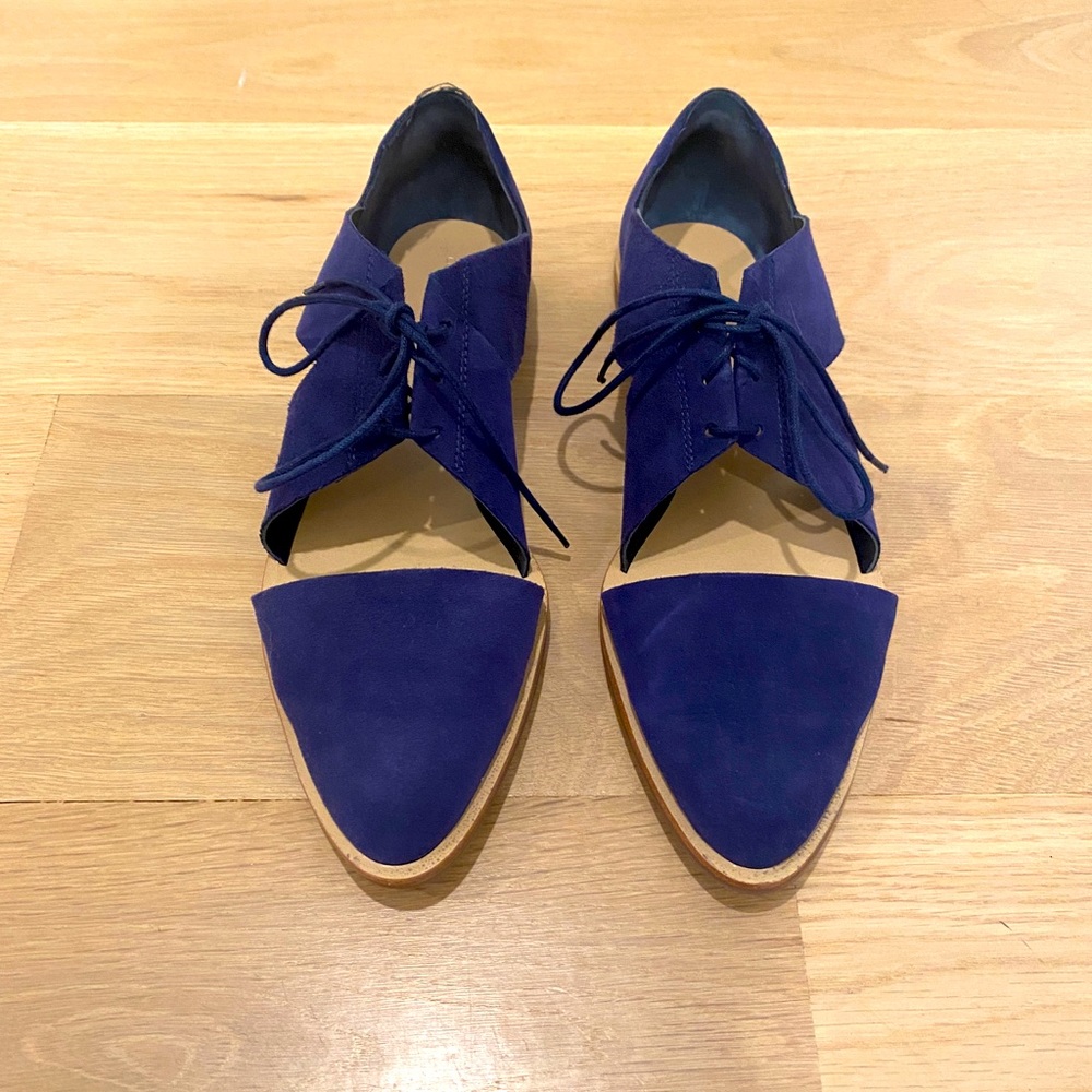 Loeffler Randal lace up flats